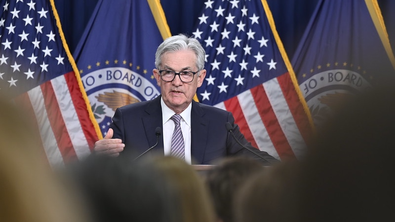 US Federal Reserve Chairman Jerome Powell. Photo Credit: Federalreserve / Flickr