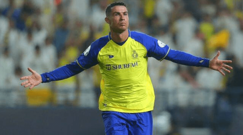 Ronaldo playing for Saudi Arabia's Al Nassr football club. Photo Credit: Twitter/Cristiano Ronaldo