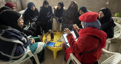 Conversations about women’s health in the Ait Daoud Commune in the Tinghir Province. (Photo supplied)