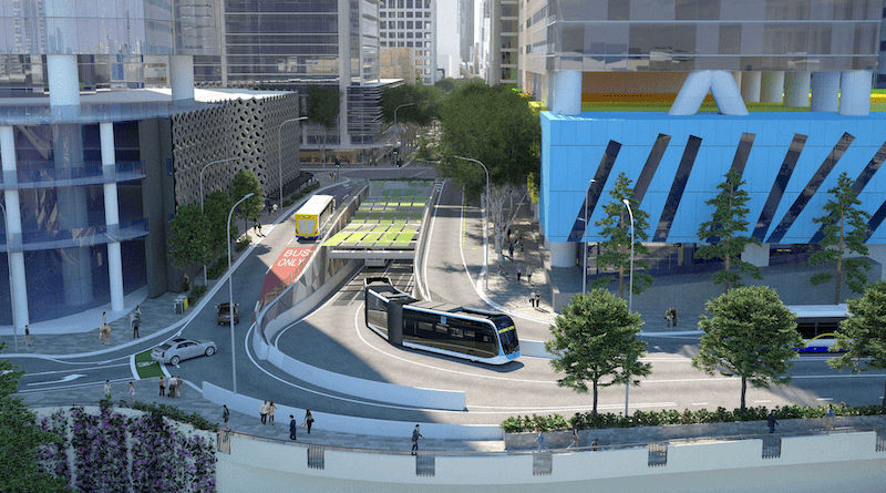 Brisbane Metro Bus Rapid Transit (BRT). Photo Credit: Indra
