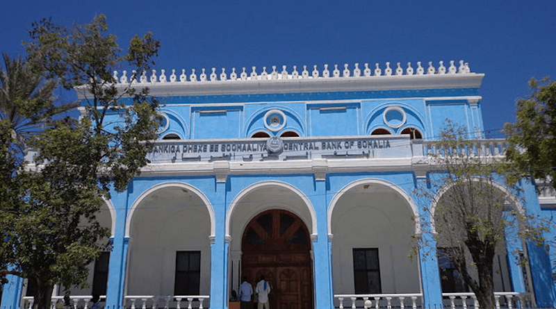 Central Bank of Somalia, Mogadishu. Photo Credit: 151 cp, Wikipedia Commons