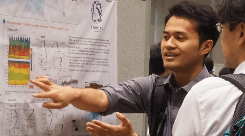 The lead author of this paper, Mochamad Riza Iskandar, deepened his research while at Tohoku University by discussing his findings with a number of experts at an international workshop.