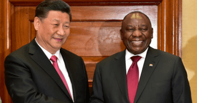 China's President Xi Jinping with South Africa's President Cyril Ramaphosa. Photo Credit: SA News