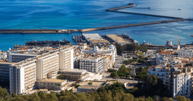 North Africa Algeria port harbor hotels