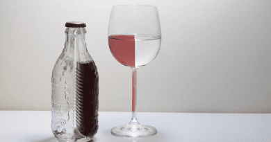 old wine new bottle glass