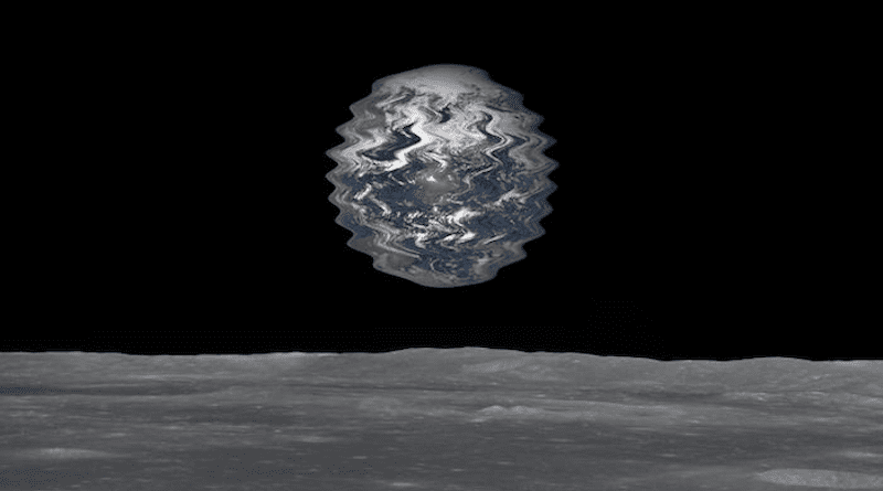 In space you can see impending earthquakes. Not so literally, as in the above collage of photos, but still clearly – in the changes in the intensity of cosmic rays recorded by observatories on the surface of our planet. CREDIT: Source: IFJ PAN/NASA/JSC