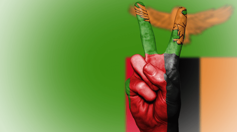 Zambia flag peace