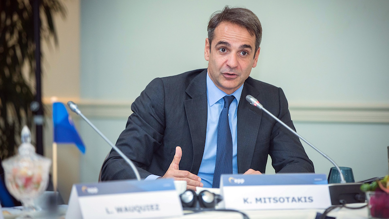 Greece's Kyriakos Mitsotakis. Photo Credit: European People's Party, Wikimedia Commons