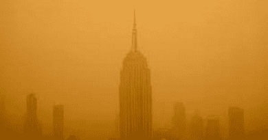 New York city smoke haze. Photo Credit: Public Domain