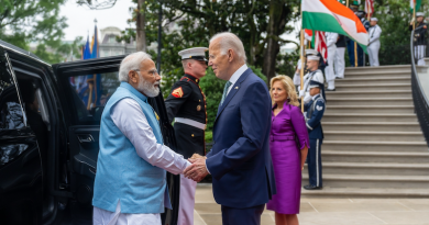 India's Prime Minister Narendra Modi being welcomed to the White House by US President Joe Biden. Photo Credit: The White House
