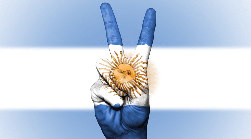 argentina flag peace