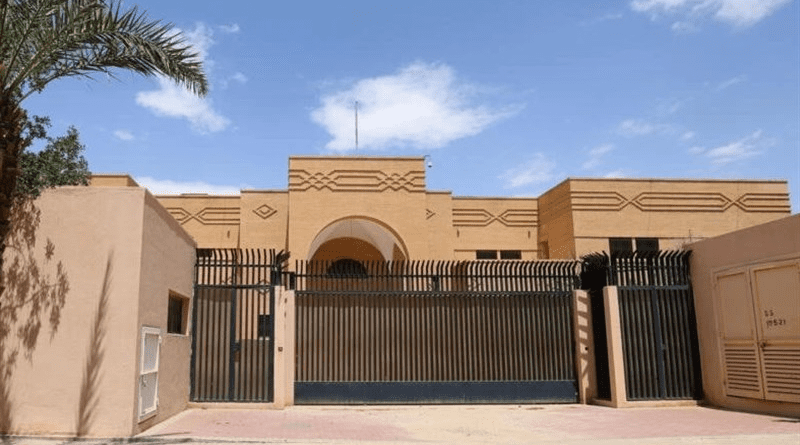 Iranian embassy in the diplomatic quarter of the Saudi capital Riyadh. Photo Credit: Tasnim News Agency