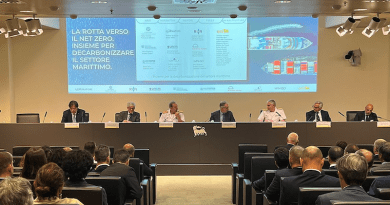 Eni presents a document titled “The route to net zero. Decarbonizing the maritime sector” in collaboration with Assarmatori and Confitarma as well as three of the largest companies in the maritime sector (Wärtsilä, WinGD and MAN Energy Solutions) and Unem, Federchimica/Assogasliquidi, Assocostieri and RINA. Photo Credit: Eni