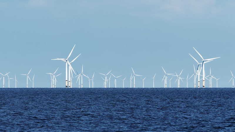 offshore wind power turbines