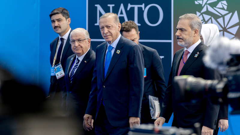 Turkey's President Recep Tayyip Erdogan at NATO Vilnius Summit: Photo Credit: NATO