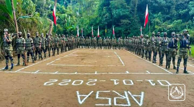 File photo of Arakan Rohingya Salvation Army (ARSA). Photo Credit: DMG