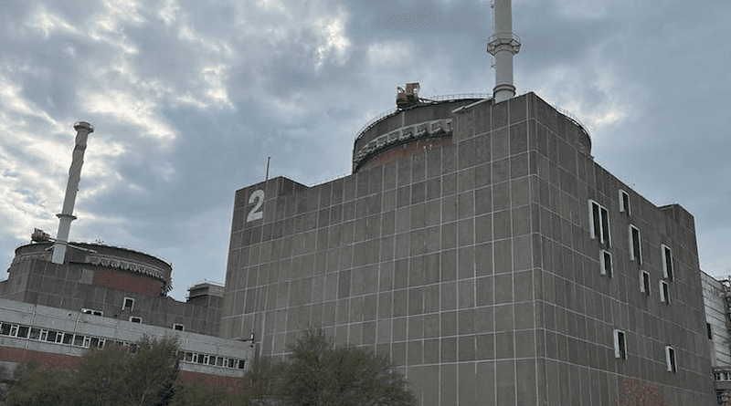 The Zaporizhzhia Nuclear Power Plant in Ukraine. Photo Credit: IAEA