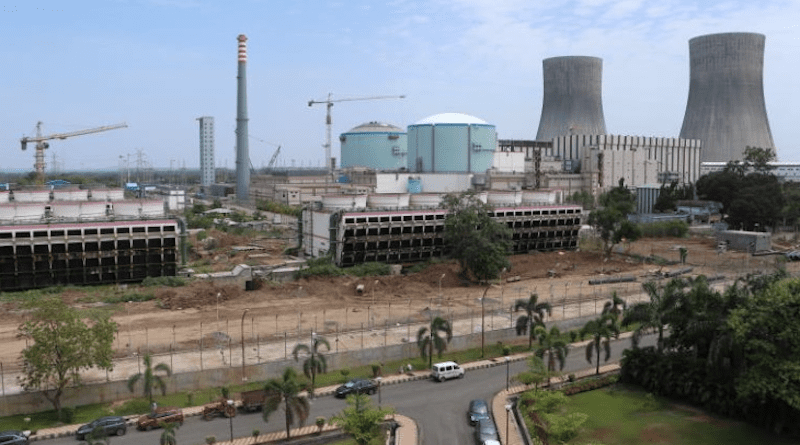 Under construction India's Kakrapar 3 and 4 pictured in July 2020 Photo Credit: Nuclear Power Corporation of India Ltd