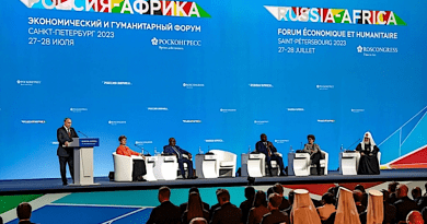 Russia's President Vladimir Putin speaks at the second Russia-Africa summit held in St. Petersburg. (photo supplied)