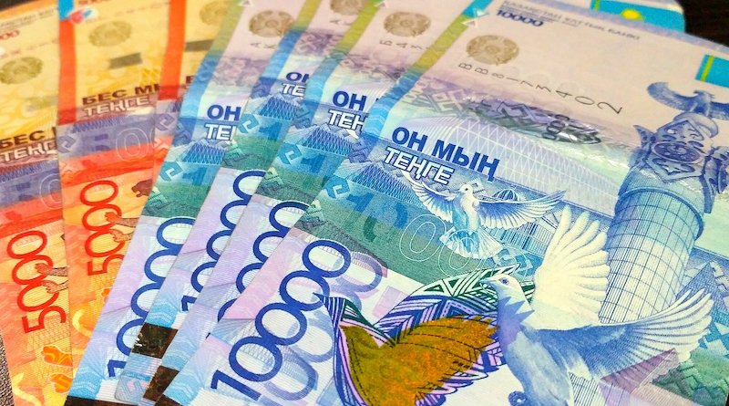 Tenge Kazakhstan Currency Money Banknotes