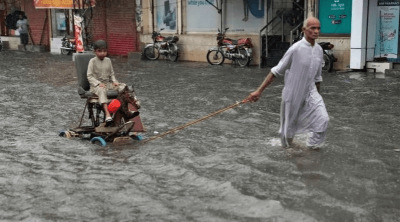 Flooding in Pakistan. Photo Credit: Tasnim News Agency