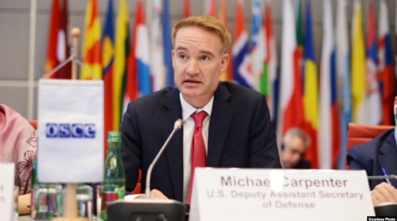 File photo of U.S. ambassador to the Organization for Security and Cooperation in Europe (OSCE). Photo Credit: RFE/RL