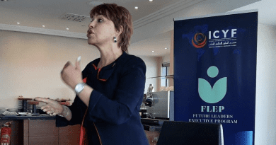 Hakima El Haite, President of the London-based Liberal International (photo supplied)