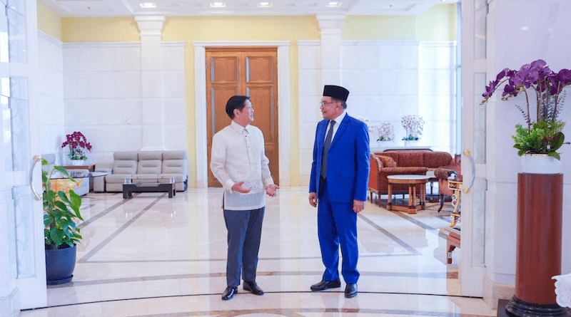 The Philippine's President Ferdinand Marcos Jr. with Malaysia's Prime Minister Anwar Ibrahim. Photo Credit: Philippine President Office