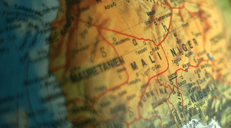 location map West Africa Mali niger Nigeria Burkina Faso