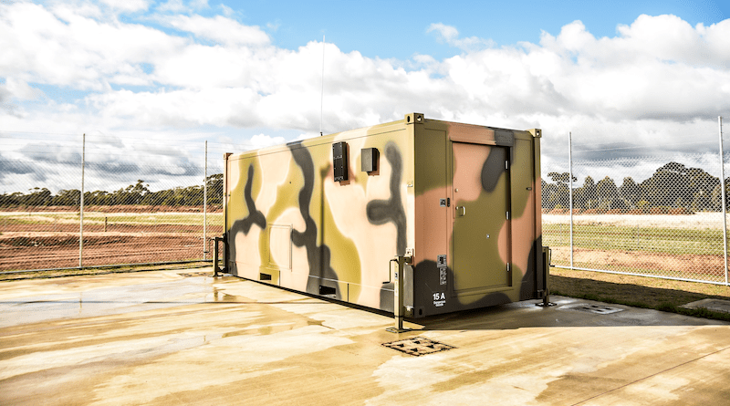 A deployable Weapons Technical Intelligence (WTI) laboratory. Photo Credit: Indra