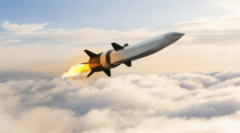 Artist illustration of an Iranian supersonic cruise missile. Photo Credit: Tasnim News Agency