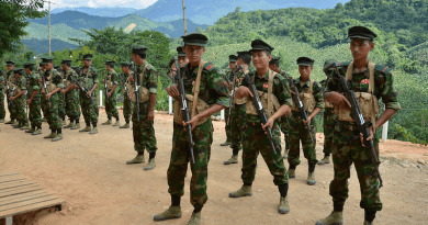 Kachin Independence Army cadets in Myanmar. Photo Credit: Paul Vrieze (VOA), Wikipedia Commons