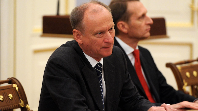 File photo of Russia's Nikolai Patrushev. Photo Credit: Kremlin.ru