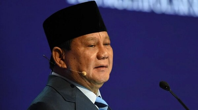 Indonesia's Prabowo Subianto. Photo Credit: Mehr News Agency