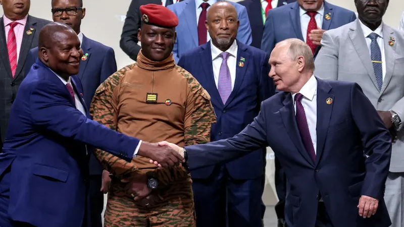 President Vladimir Putin at Russia-Africa Summit. Photo Credit: Kremlin.ru