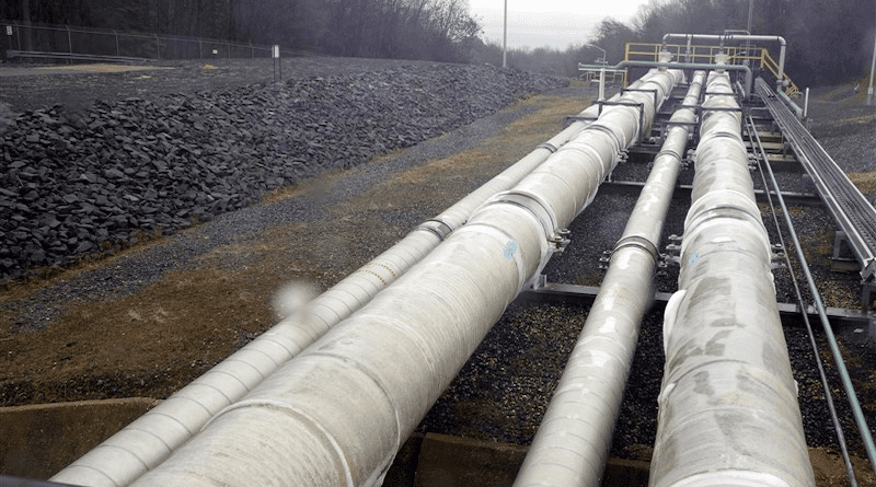 Gas pipeline. Photo Credit: Tasnim News Agency