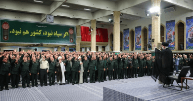 IRGC commanders meet with Iranian regime supreme leader Ali Khamenei. Photo Credit: Tasnim News Agency