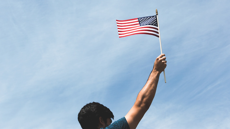 patriot flag United States use