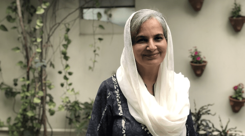 Afshan Bhurgri, a cancer survivor, advises women to listen to their bodies and be aware of the symptoms of cervical cancer. Credit: Zofeen Ebrahim/IPS