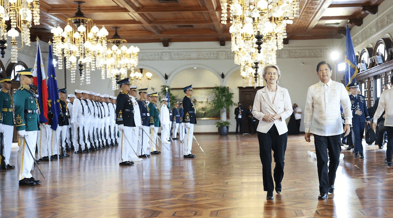 President of the European Commission Ursula Von der Leyen with Philippine President Bongbong Marcos. Photo Credit: EU Commission