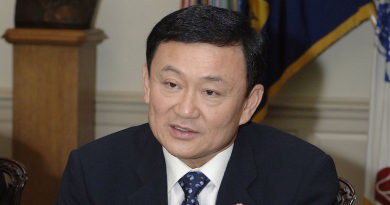 File photo of Thailand's Thaksin Shinawatra. Photo Credit: DoD photo by Helene C. Stikke, Wikipedia Commons