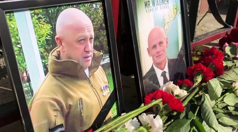 Memorial for Wagner Group chief Yevgeny Prigozhin. Photo Credit: Mehr News Agency