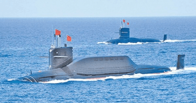 Submarines from China's Navy. Photo Credit: Mehr News Agency