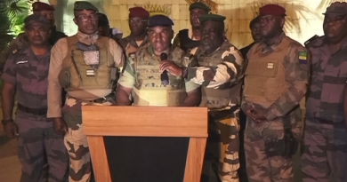 Gabon army officers announce military coup. Photo Credit: Tasnim News Agency