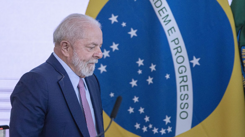 Brazil's President Luiz Inácio Lula da Silva. Photo Credit: Joédson Alves/ Agência Brasil.