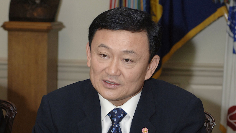 File photo of Thailand's Thaksin Shinawatra. Photo Credit: DoD photo by Helene C. Stikke, Wikipedia Commons