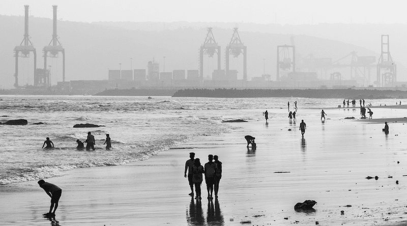 india port harbor shipping beach