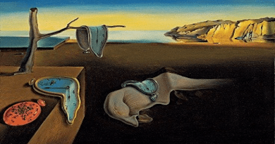 'The Persistence of Memory.' Credit: Salvadore Dali, Wikipedia Commons