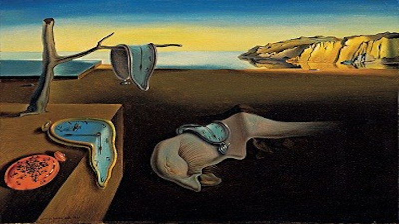 'The Persistence of Memory.' Credit: Salvadore Dali, Wikipedia Commons