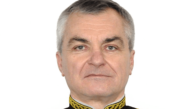 File photo of Russian Admiral Viktor Sokolov. Photo Credit: Mil.ru